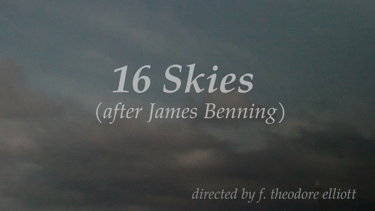 16 Skies (After James Benning)
