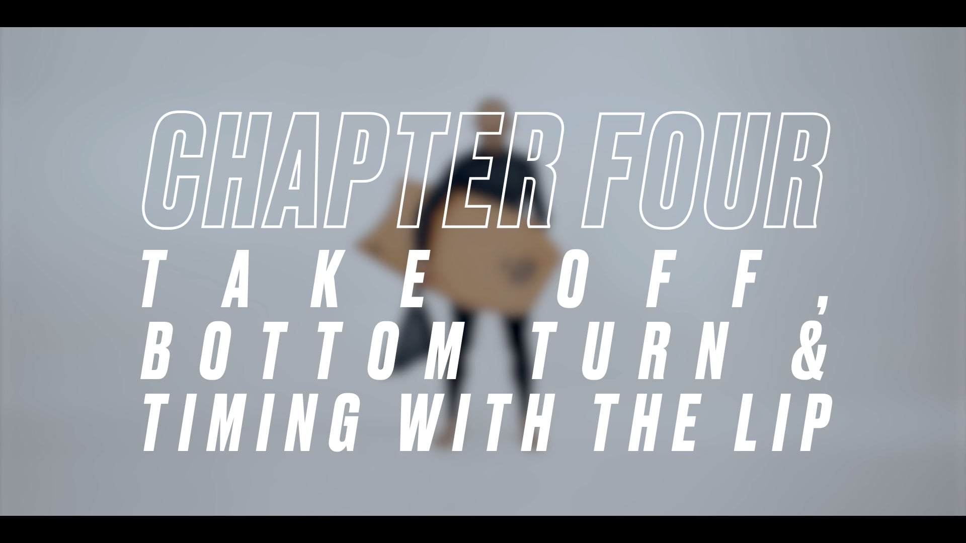 TAKE OFF, BOTTOM TURN & TIMING WITH THE LIP