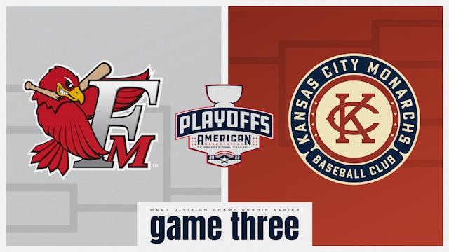 American Association of Professional Baseball - With their win today, the Kansas  City Monarchs are the first AAPB team to clinch a playoff spot in 2021.  After taking 2020 off, Kansas City