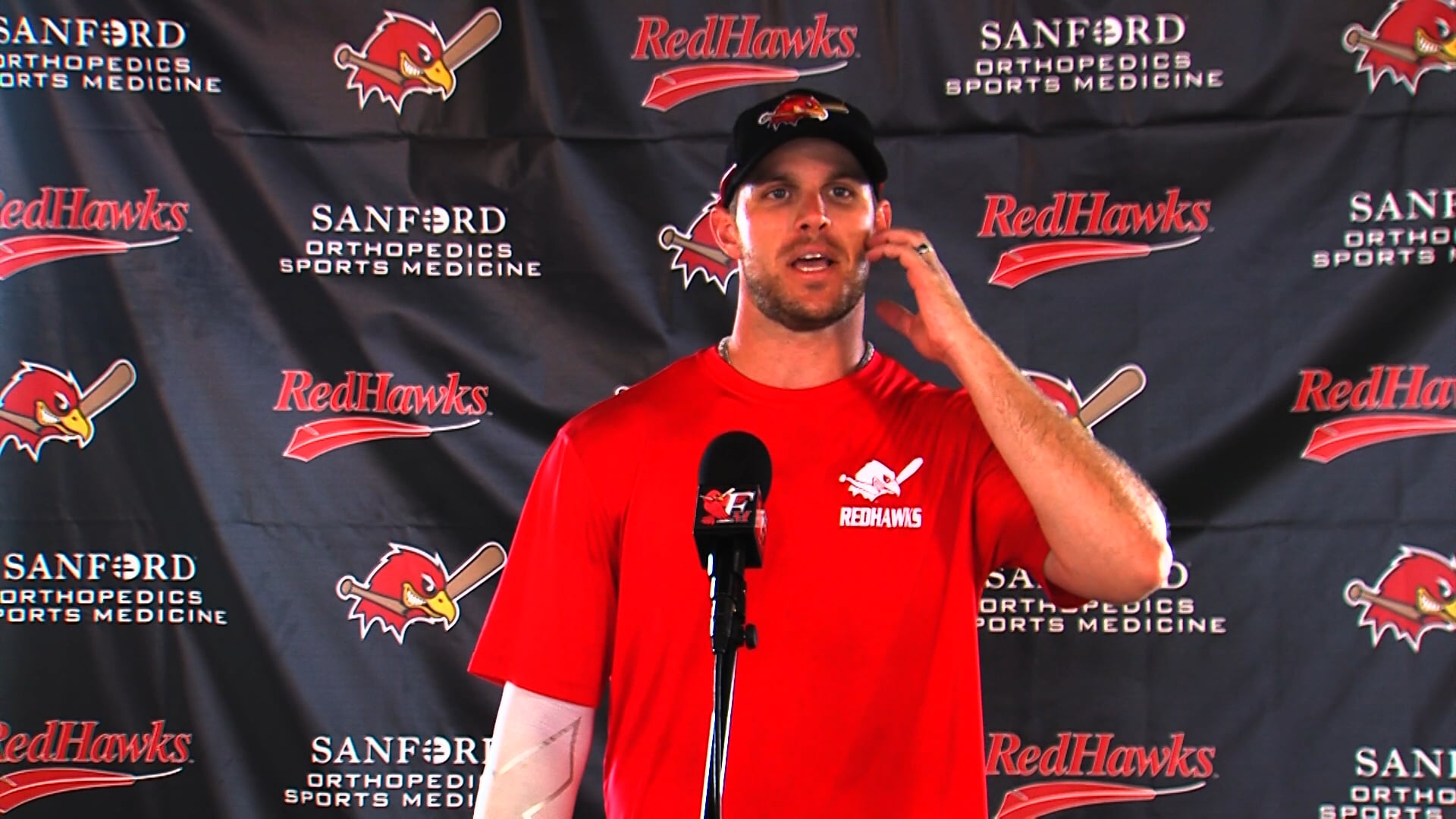 Bradin Hagens - RedHawks Media Day
