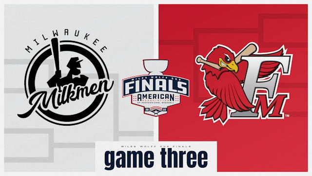 Milwaukee vs. Fargo-Moorhead - Game 3 (9/20/22 - F-M Audio)