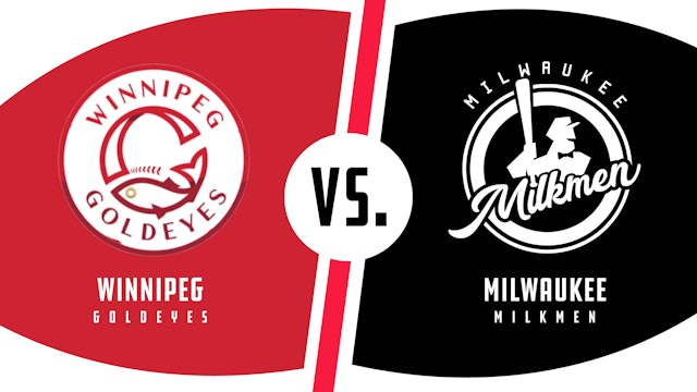 Winnipeg vs. Milwaukee (8/5/22 - MKE Audio)