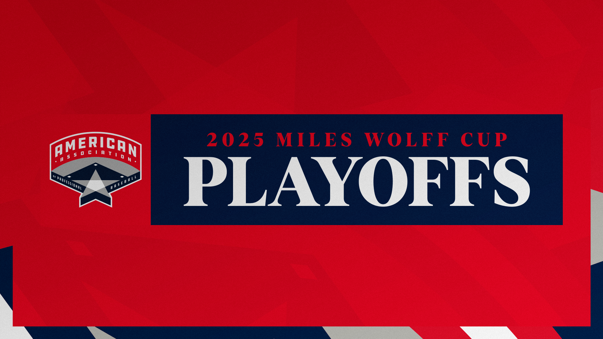 2025 American Association Miles Wolff Cup Playoffs