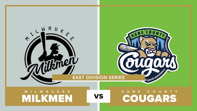 Milwaukee vs. Kane County - Game 3 (9...