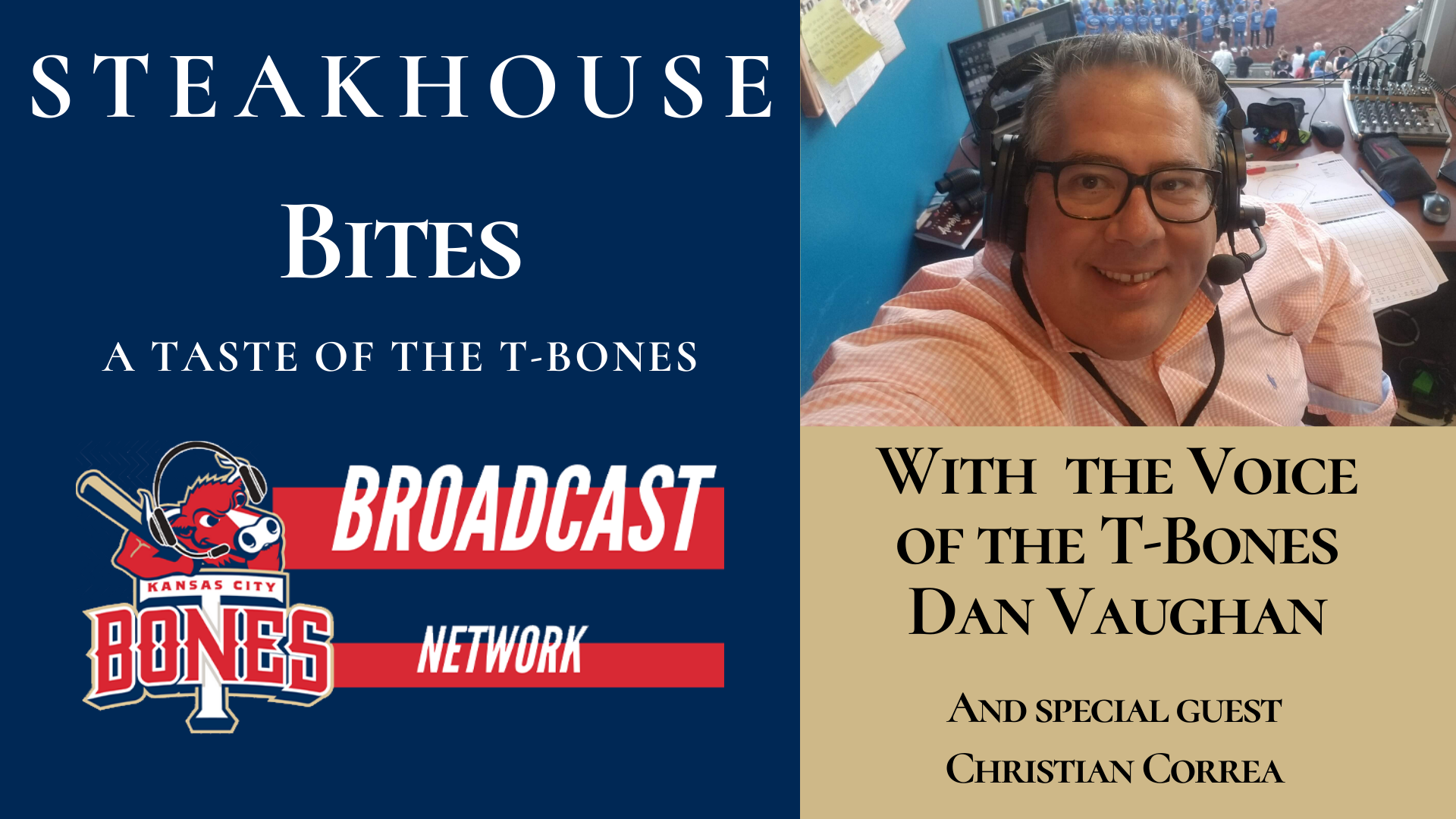 Steakhouse Bites with former T-Bone Christian Correa