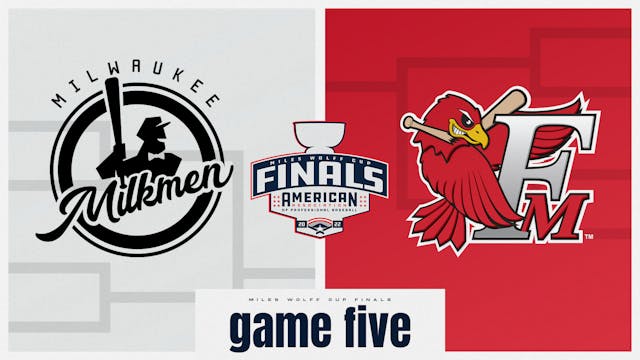 Milwaukee vs. Fargo-Moorhead - Game 5 (9/22/22 - AA Audio)