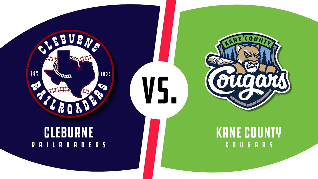Cleburne vs. Kane County (8/21/22) - Cougars 2022 Game Archive - American Association Baseball TV Cleburne vs. Kane County (8/21/22) - Cougars 2022 Game Archive - American Association Baseball TV