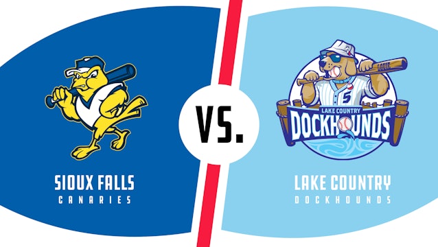 Sioux Falls vs. Lake Country (8/11/22 - LC Audio)