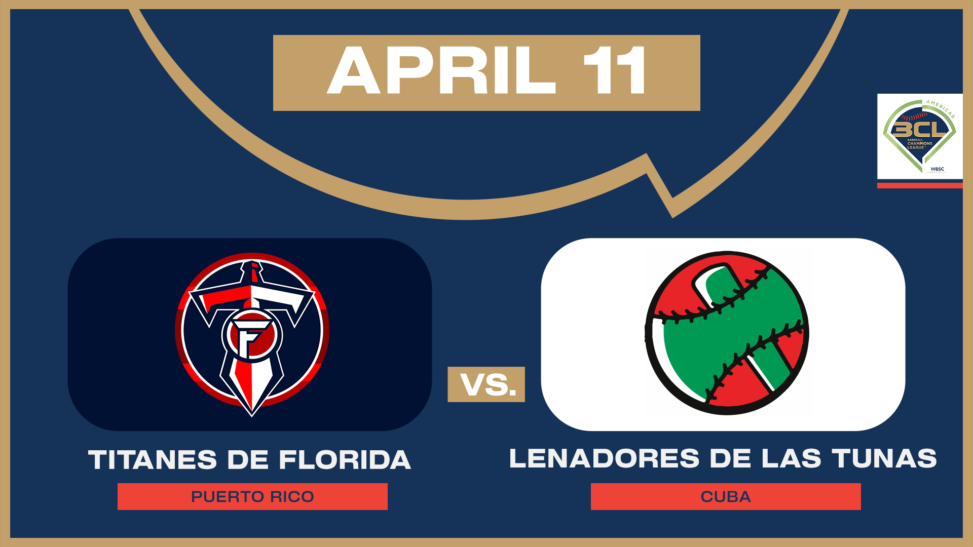 Titanes de Florida vs. Leñadores de Las Tunas - BCL Quarterfinals - 4/11/25