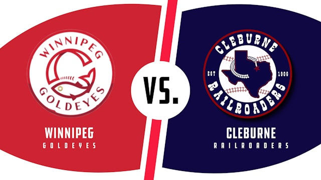 Winnipeg vs. Cleburne (6/23/22 - CLE Audio)