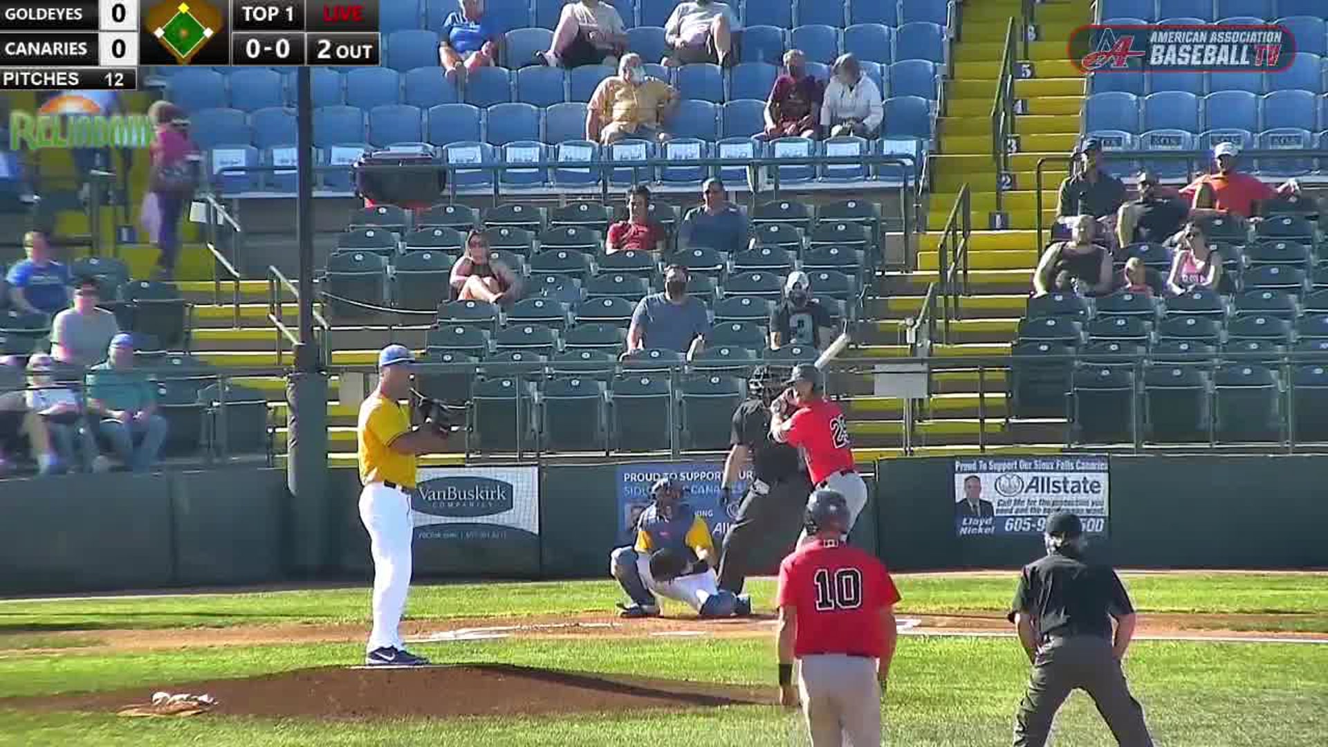 Goldeyes Highlights: August 16, 2020 at Sioux Falls