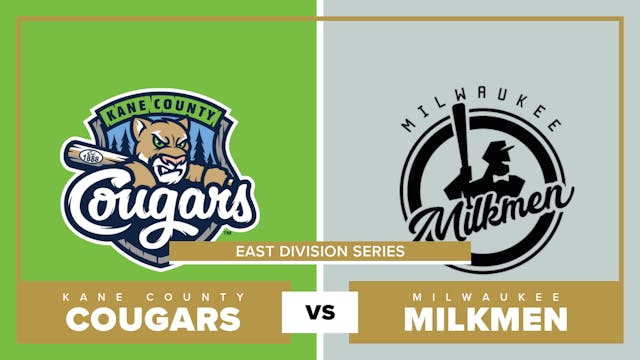 Kane County vs. Milwaukee - Game 1 (9...