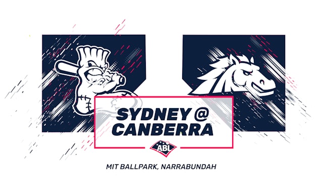 Sydney Blue Sox vs. Canberra Cavalry (1/30/21)