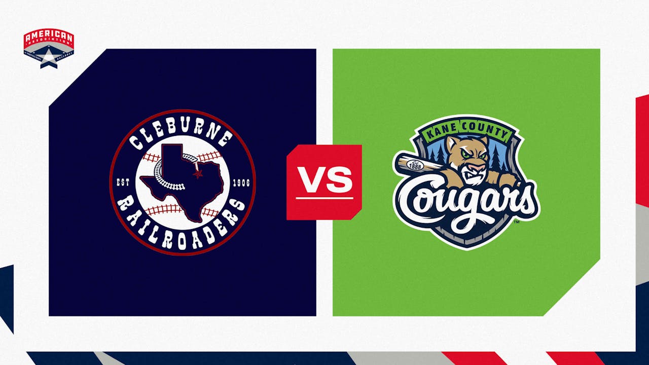 Cleburne Railroaders vs. Kane County Cougars (06/10/25) KCO Audio NEW
