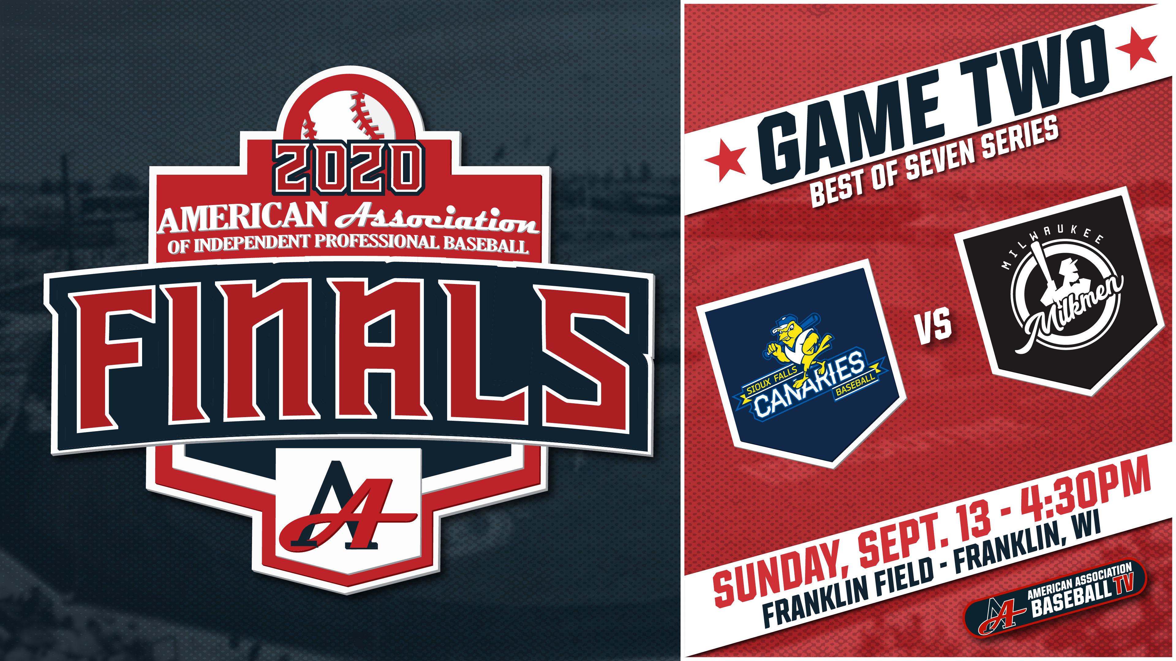 Sioux Falls vs. Milwaukee - Game 2 (9/13/20)