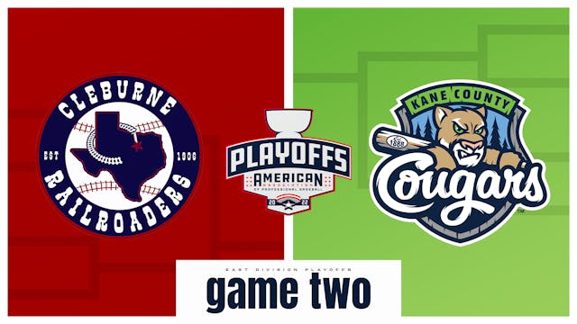 Cleburne vs. Kane County - Game 2 (9/...