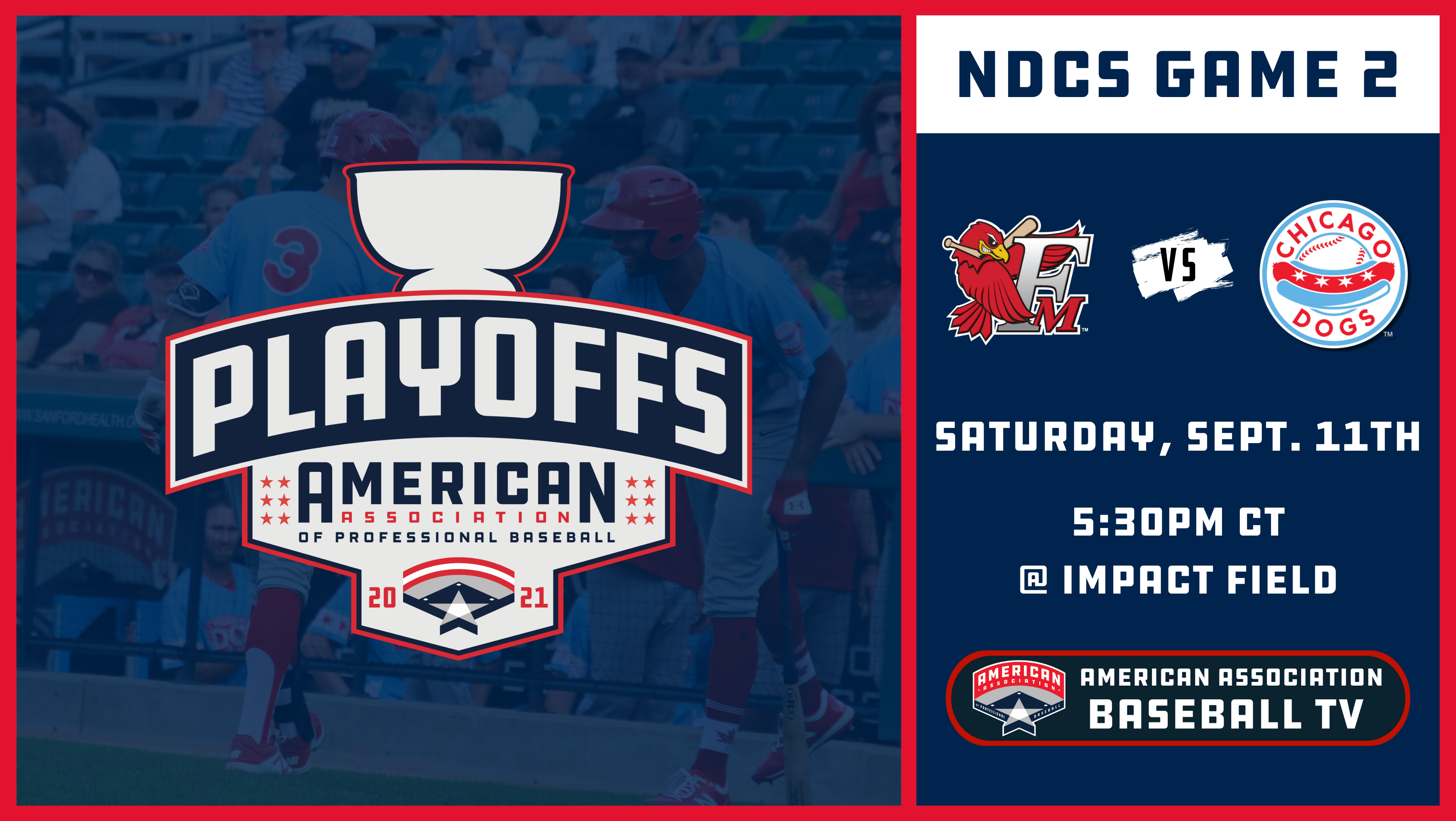 Fargo-Moorhead vs. Chicago - Game 2 (9/11/21)