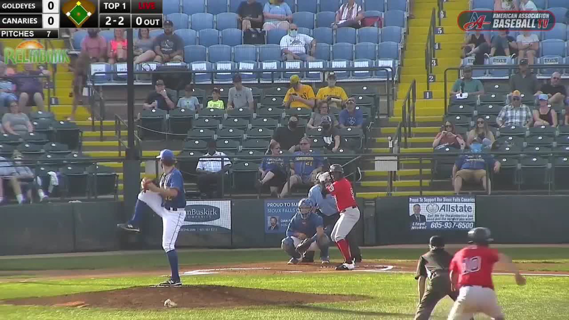 Goldeyes Highlights: August 15, 2020 at Sioux Falls