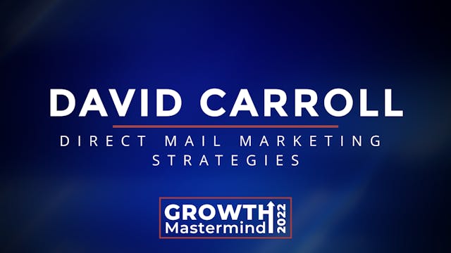David Carroll- Direct mail marketing