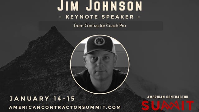 Creating Capacity, Massive Impact - Jim Johnson - Contractor Coach Pro