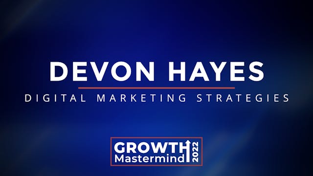 Devon hayes- Digital Marketing Strategies