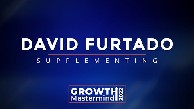 David Furtado - Supplementing