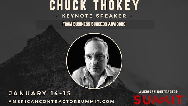 Win The Retail Roofing Game - Chuck Thokey - Business Success Advisors