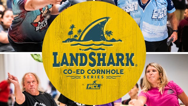 Landshark Co-Ed Cornhole Championship...