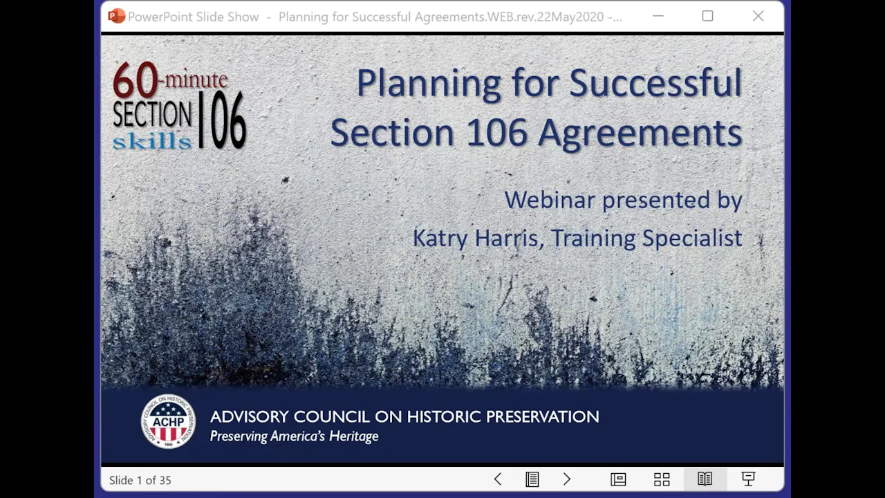 Planning for Successful Section 106 Agreements