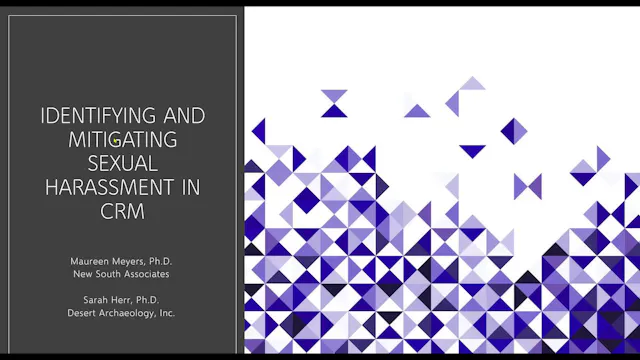 Identifying & Mitigating Sexual Harassment in CRM