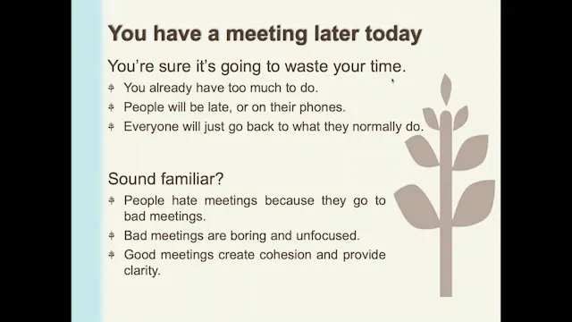 ACRA Webinar: Meetings for a Healthy Organization