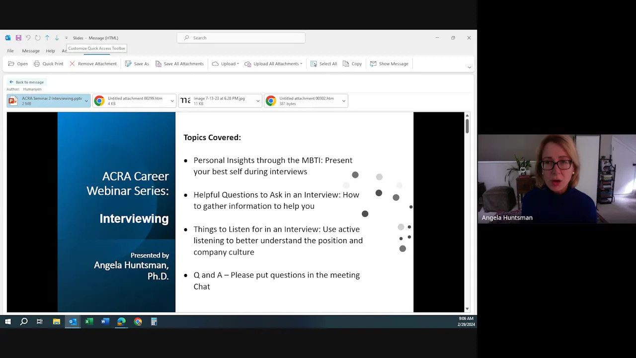 Careers Webinar Series: Unlock Interview Success
