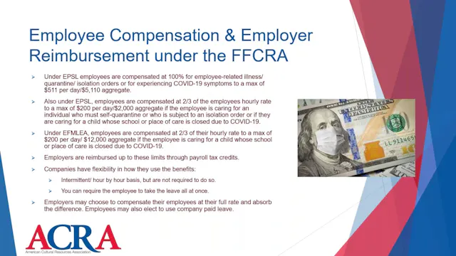 ACRA Webinar: Safety and Human Resources for CRM During COVID-19