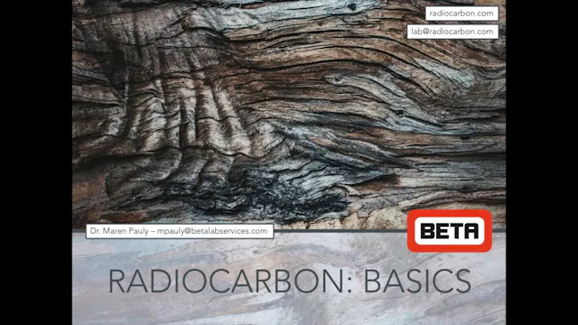 ACRA Webinar: Radiocarbon Dating Basics
