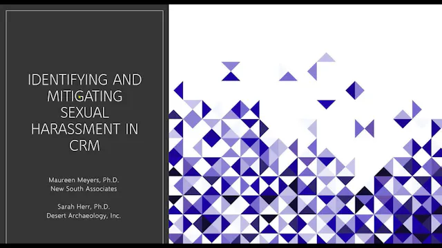ACRA Webinar: Identifying and Mitigating Sexual Harassment in CRM