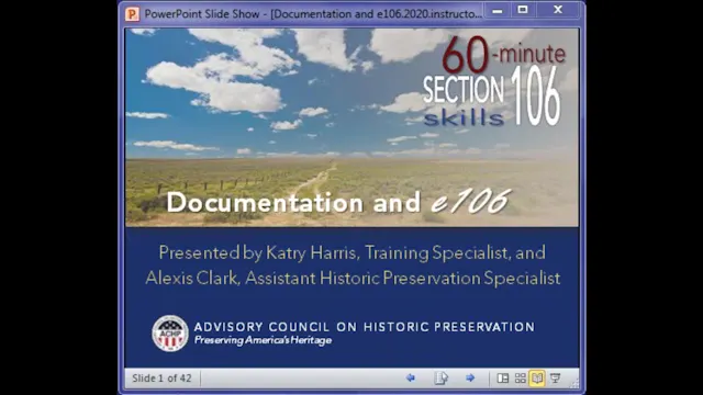 Documentation and e106