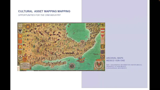 Cultural Asset Mapping – Opportunities for CRM