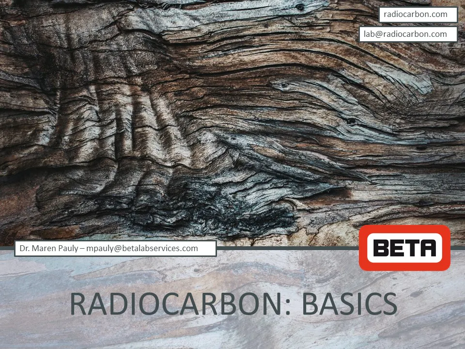 Radiocarbon Dating Basics