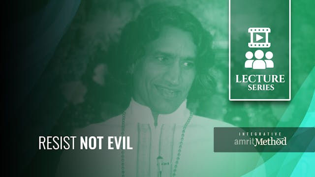 Resist Not Evil