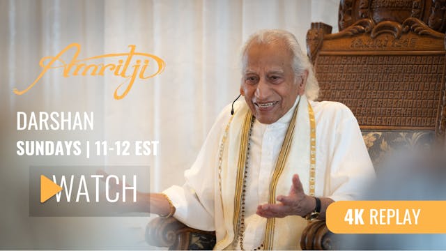 Darshan with Gurudev - Jan 19 2025 - 4K