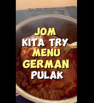RESIPI TRADISIONAL JERMAN "SIS JERMAN"