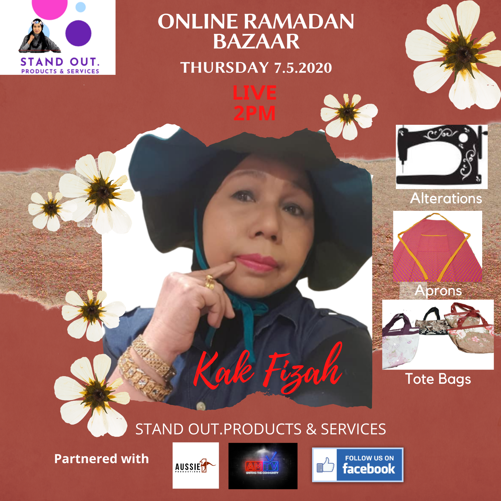live online bazaar WITH kak fizah