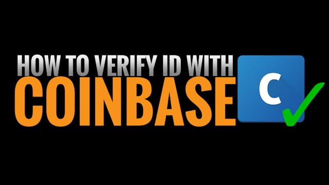 3. How to Verify ID with Coinbase