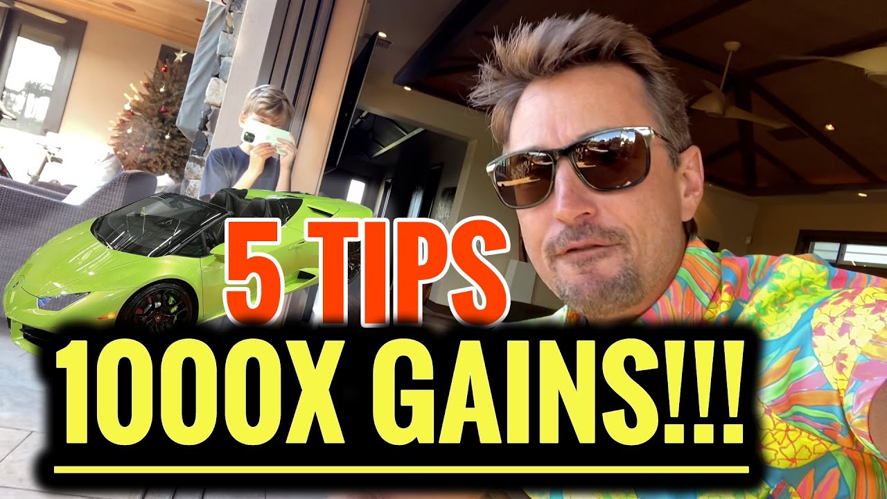 5 STEPS TO 1000X GAINS in 2022!!! (WARNING!)
