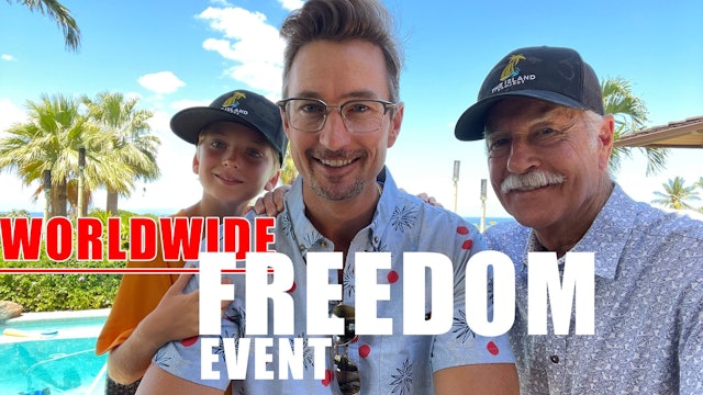 ISLAND PROJECT LAUNCH!!! WORLDWIDE FREEDOM EVENT