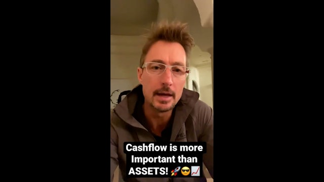 CASHFLOW is More Important Than Assets!!! 1000x Life Tip 🚀😎📈