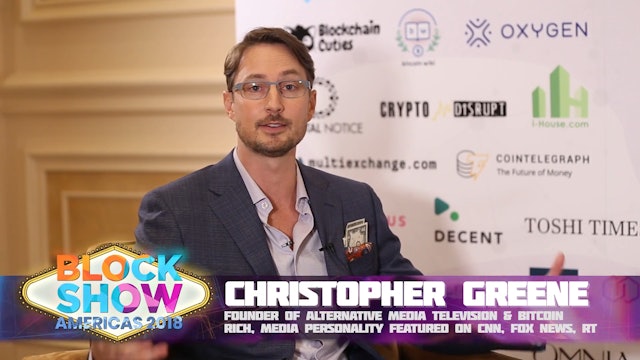 Christopher Greene on Making Bitcoin Mainstream, Digital Gold and Best Coin Pred