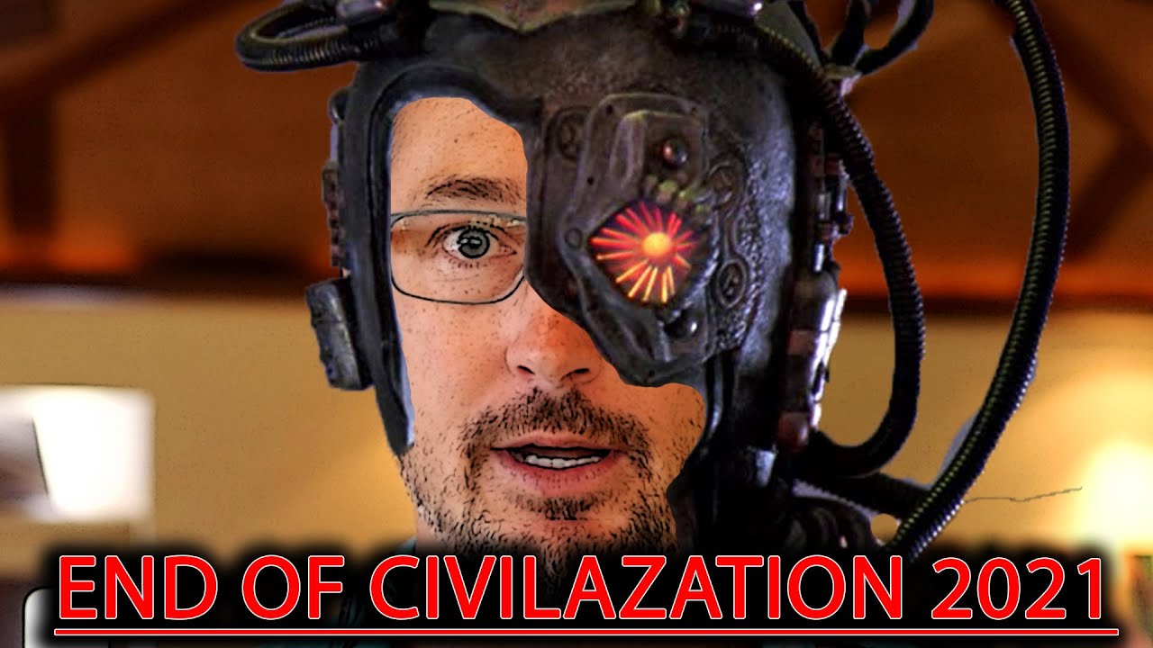 THE COLLAPSE OF CIVILIZATION AND THE RISE OF THE SINGULARITY AI