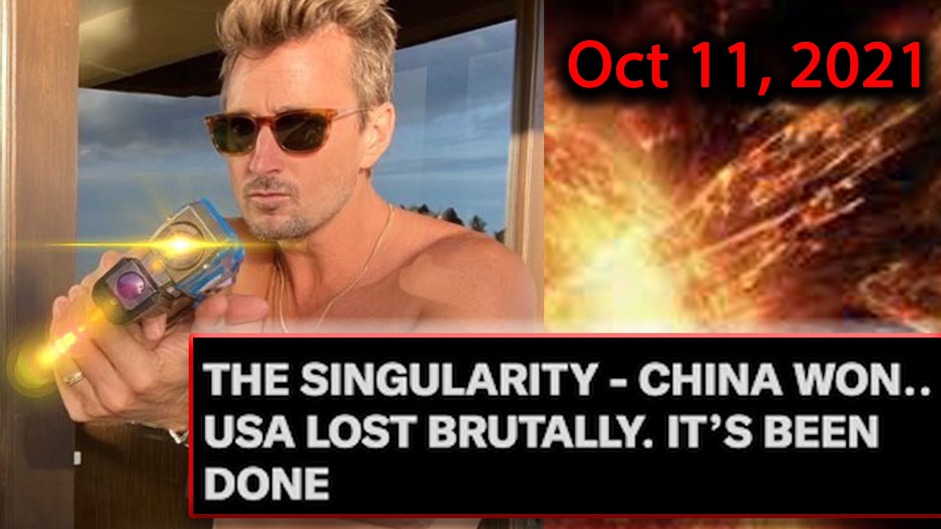 THE SINGULARITY - CHINA WON.. USA LOST BRUTALLY. IT’S BEEN DONE (Oct 11, 2021) 