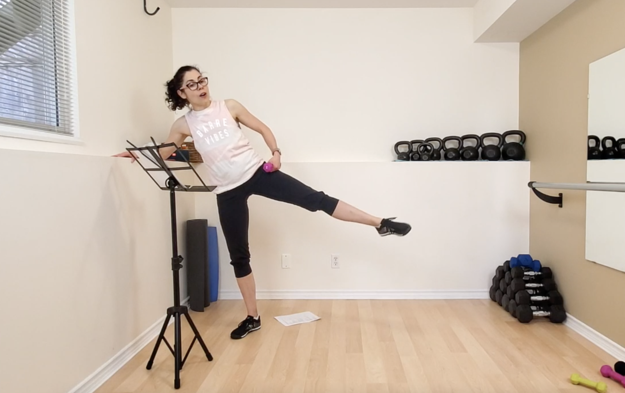Barre BodyFit April 25 2021 51min